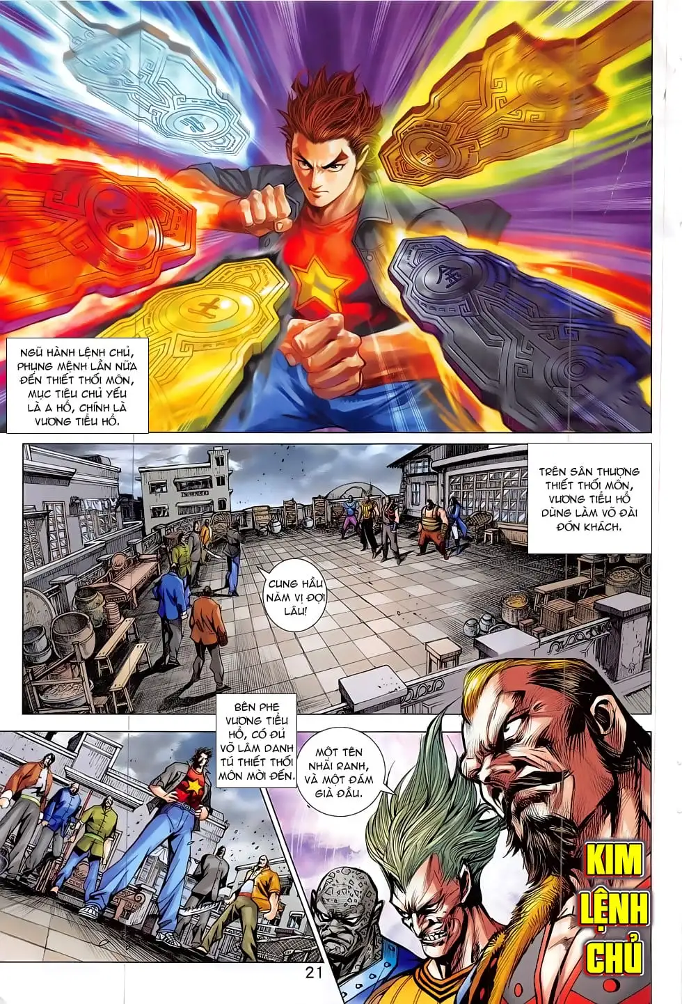 Truyện Tranh Tân Tác Long Hổ Môn trang 4