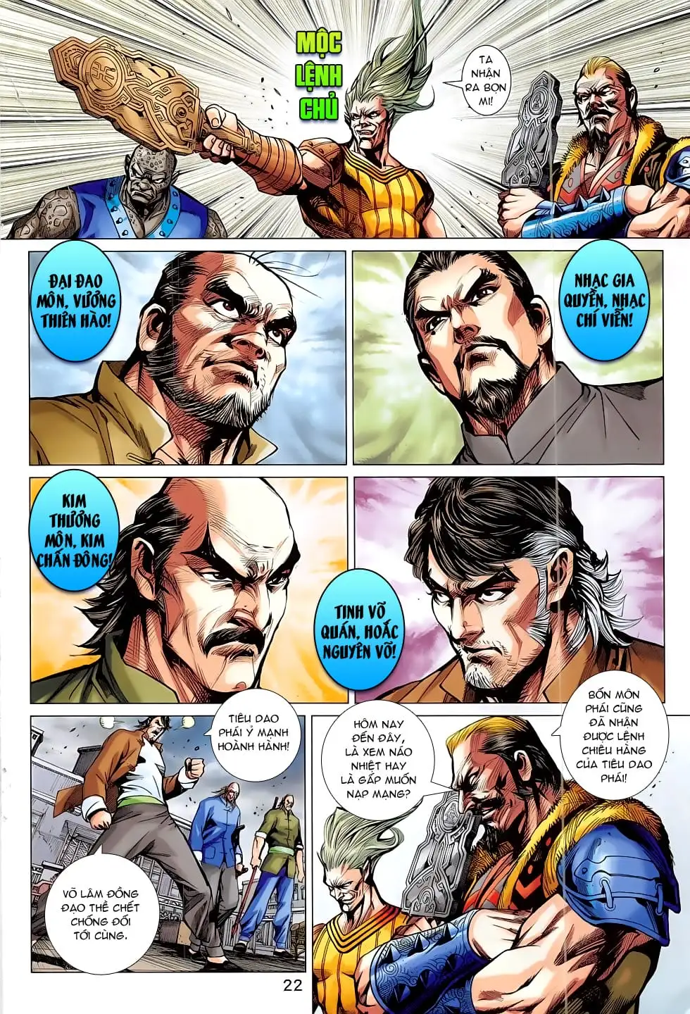 Truyện Tranh Tân Tác Long Hổ Môn trang 4