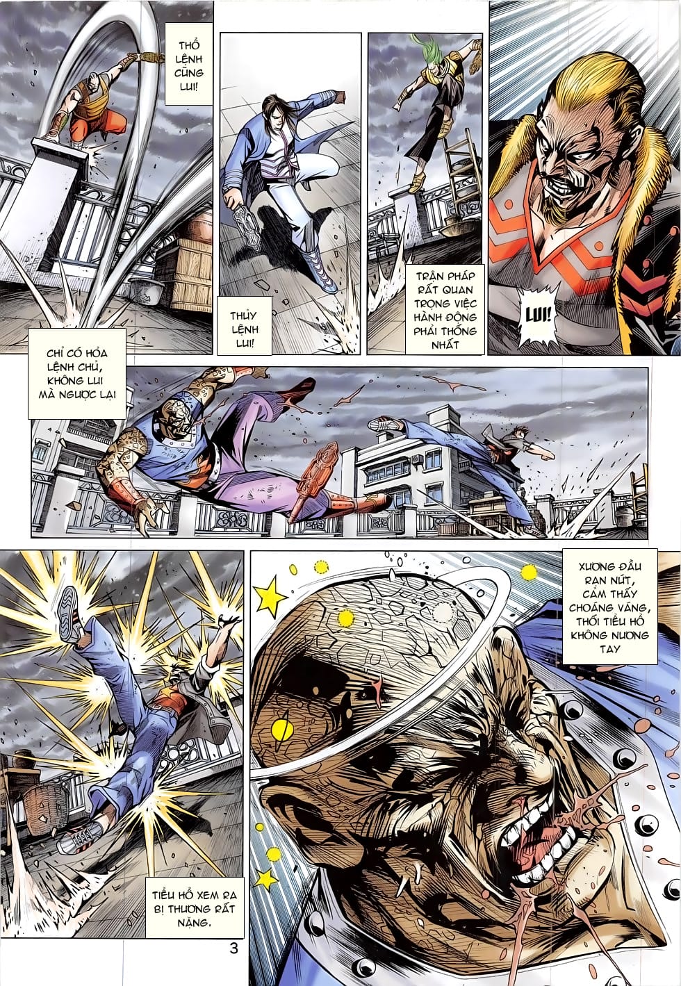 Truyện Tranh Tân Tác Long Hổ Môn trang 4