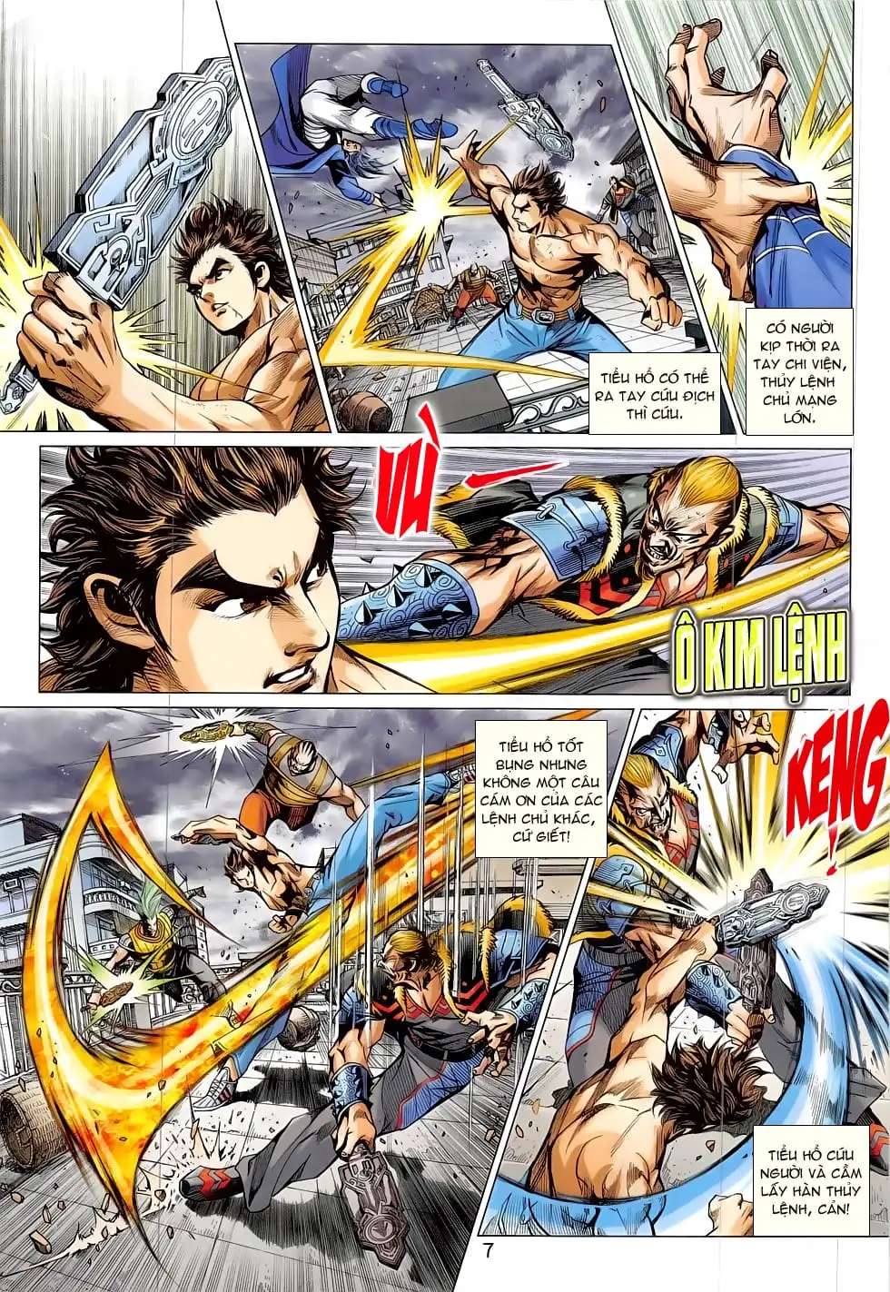 Truyện Tranh Tân Tác Long Hổ Môn trang 4