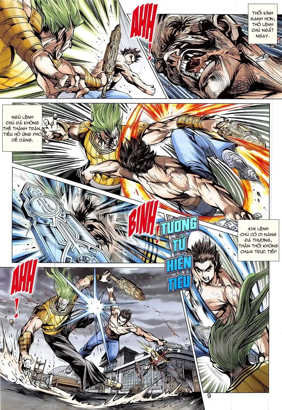 Truyện Tranh Tân Tác Long Hổ Môn trang 4