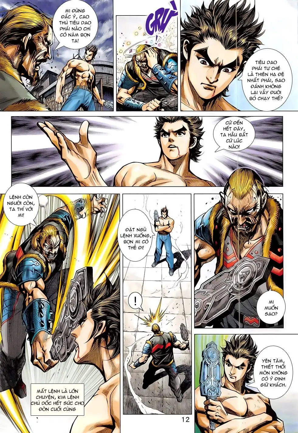 Truyện Tranh Tân Tác Long Hổ Môn trang 4