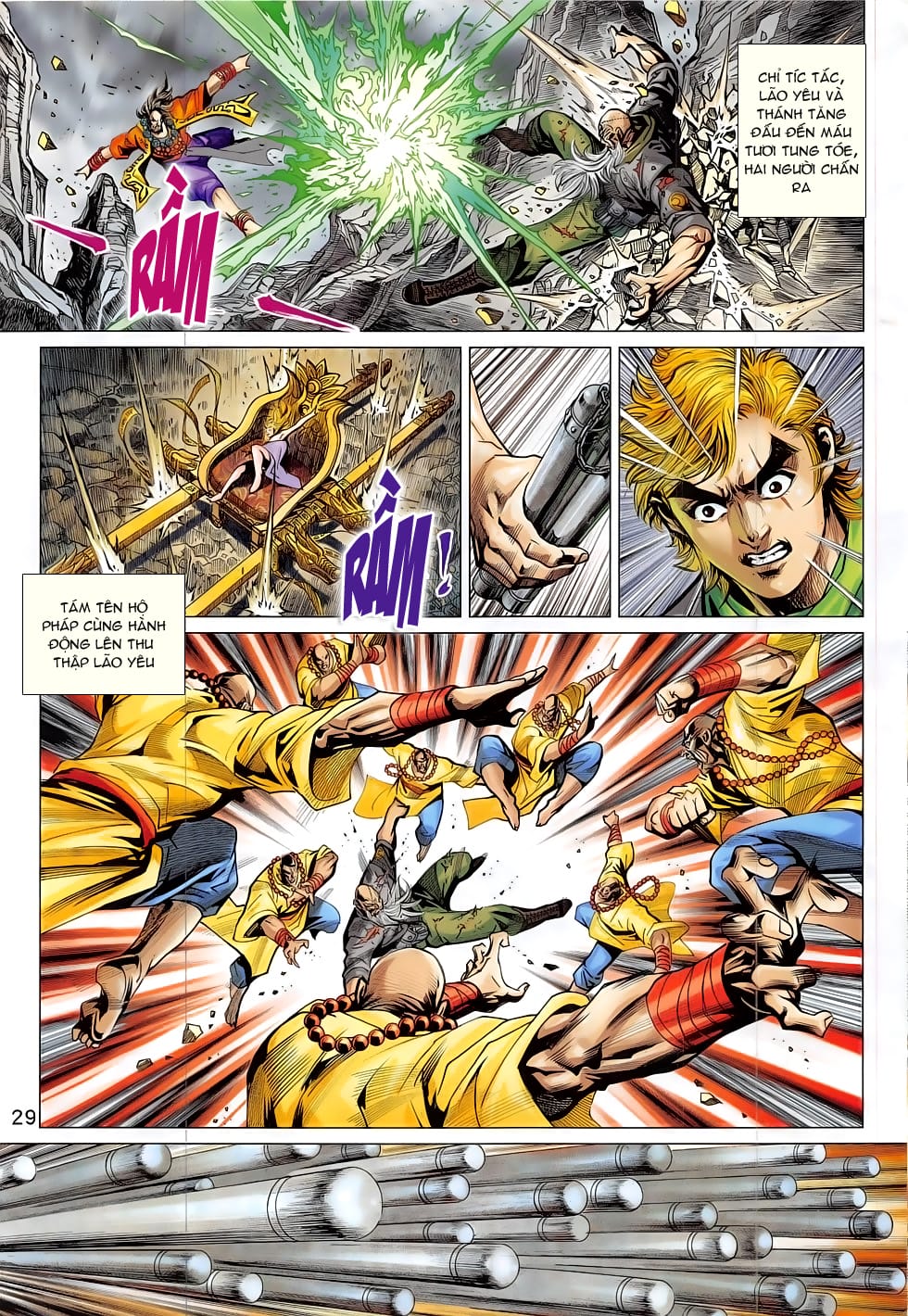 Truyện Tranh Tân Tác Long Hổ Môn trang 4