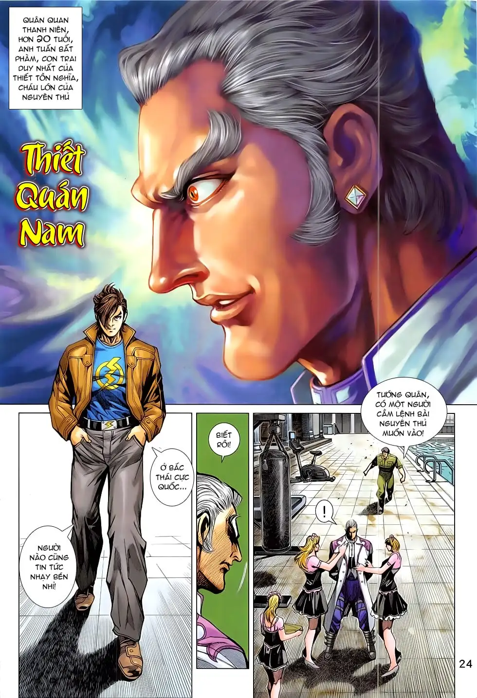 Truyện Tranh Tân Tác Long Hổ Môn trang 4