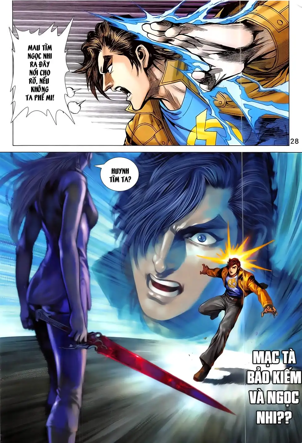 Truyện Tranh Tân Tác Long Hổ Môn trang 4