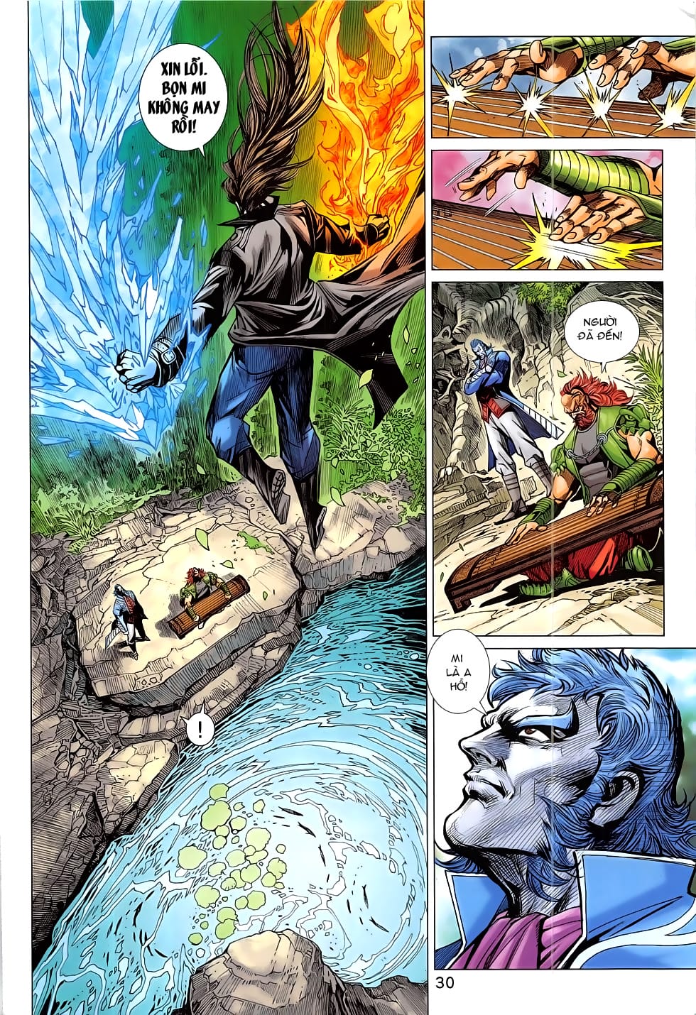 Truyện Tranh Tân Tác Long Hổ Môn trang 4