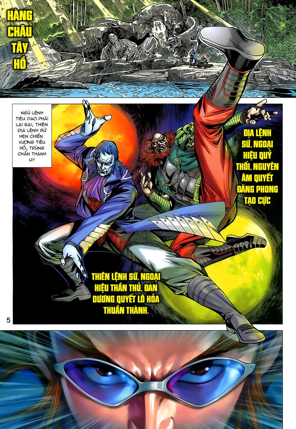 Truyện Tranh Tân Tác Long Hổ Môn trang 4