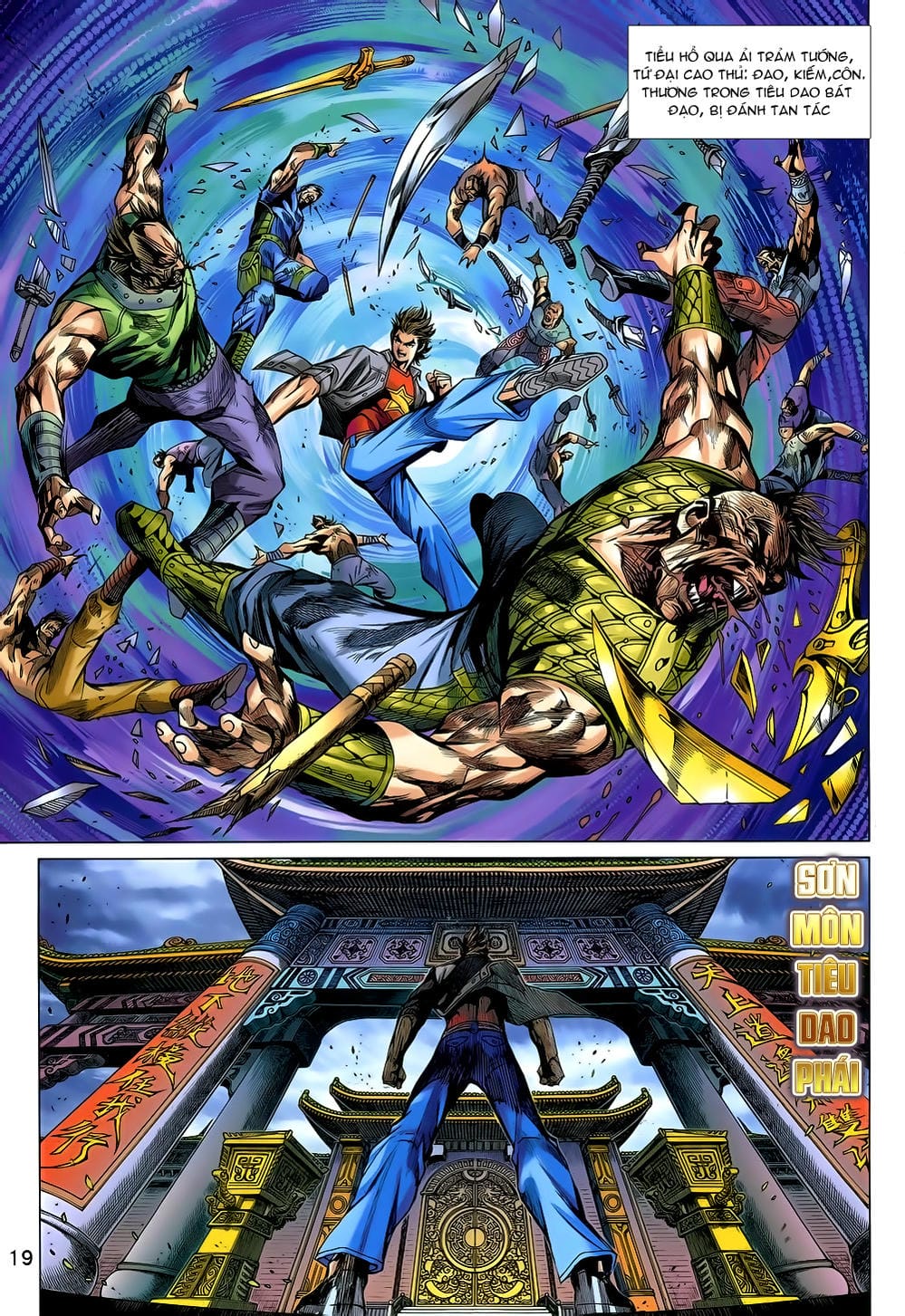 Truyện Tranh Tân Tác Long Hổ Môn trang 4
