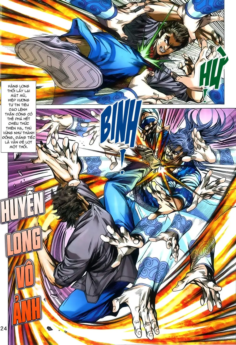 Truyện Tranh Tân Tác Long Hổ Môn trang 4