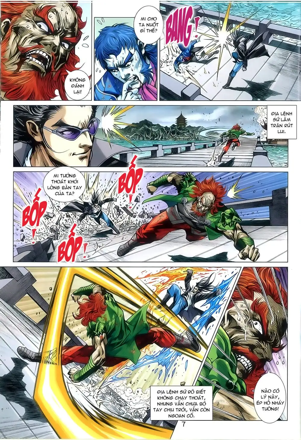 Truyện Tranh Tân Tác Long Hổ Môn trang 4