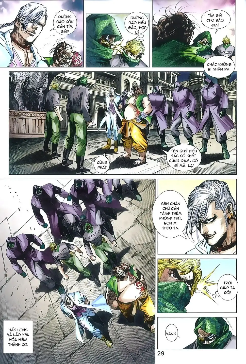 Truyện Tranh Tân Tác Long Hổ Môn trang 4