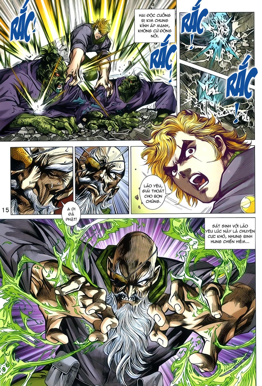 Truyện Tranh Tân Tác Long Hổ Môn trang 4