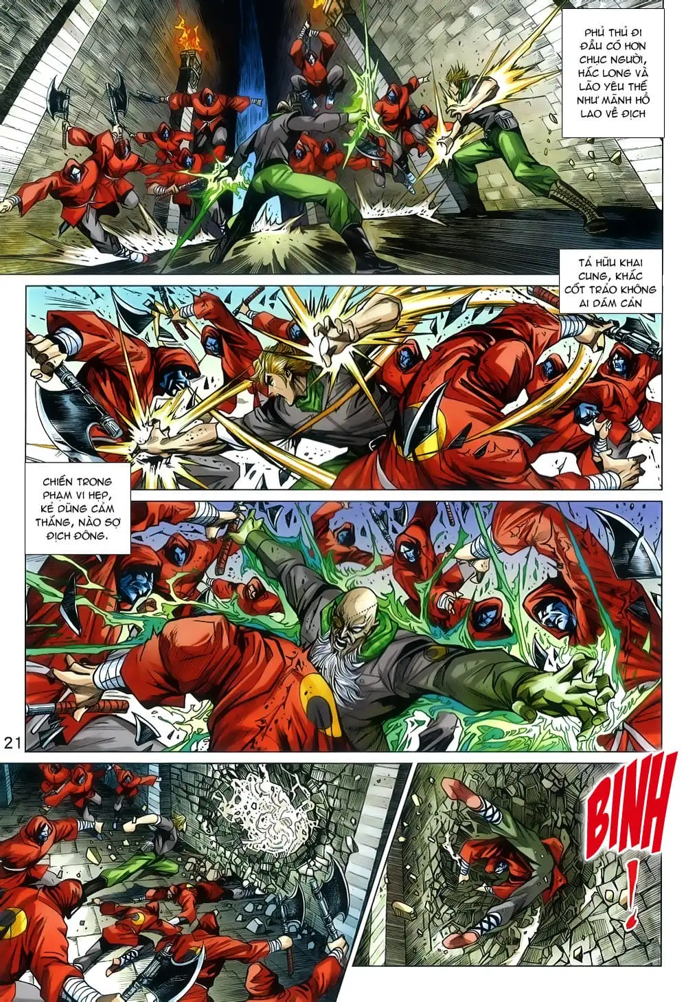 Truyện Tranh Tân Tác Long Hổ Môn trang 4