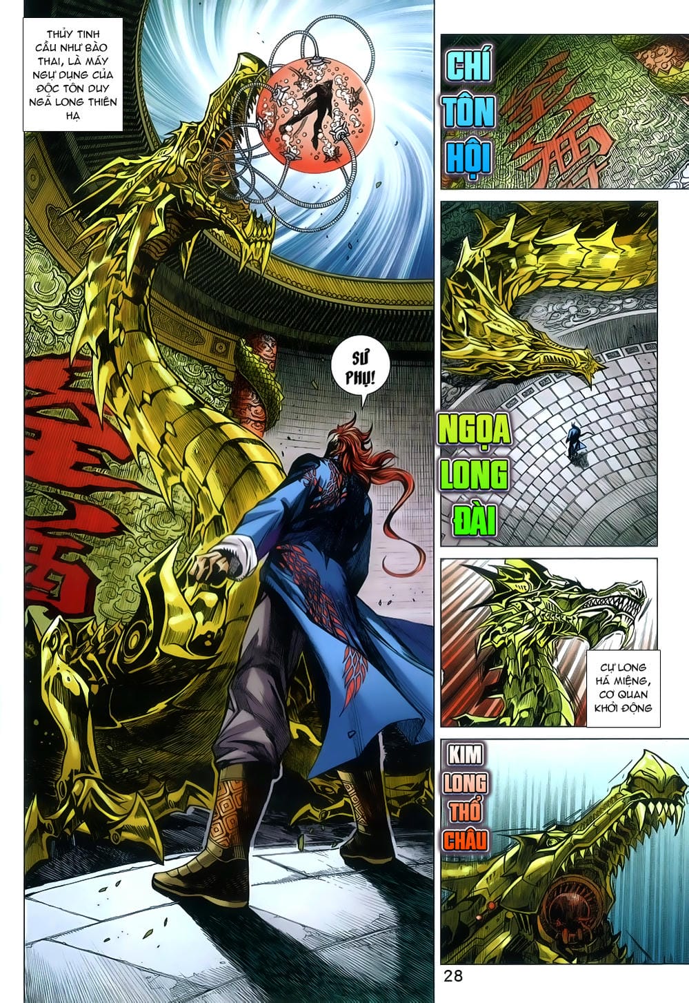 Truyện Tranh Tân Tác Long Hổ Môn trang 4