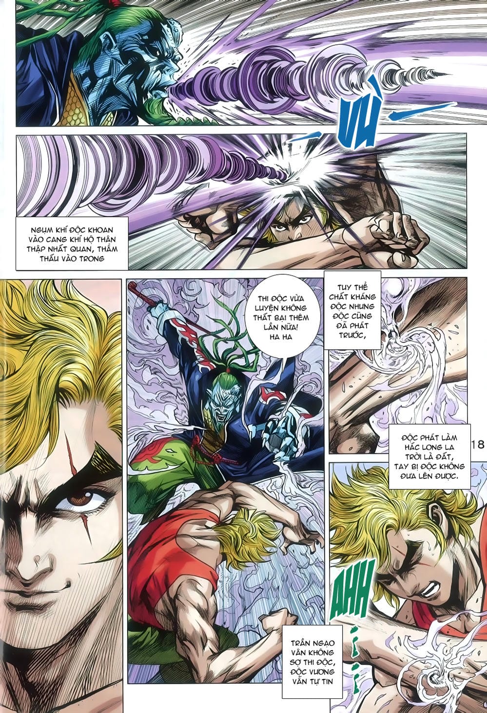 Truyện Tranh Tân Tác Long Hổ Môn trang 4