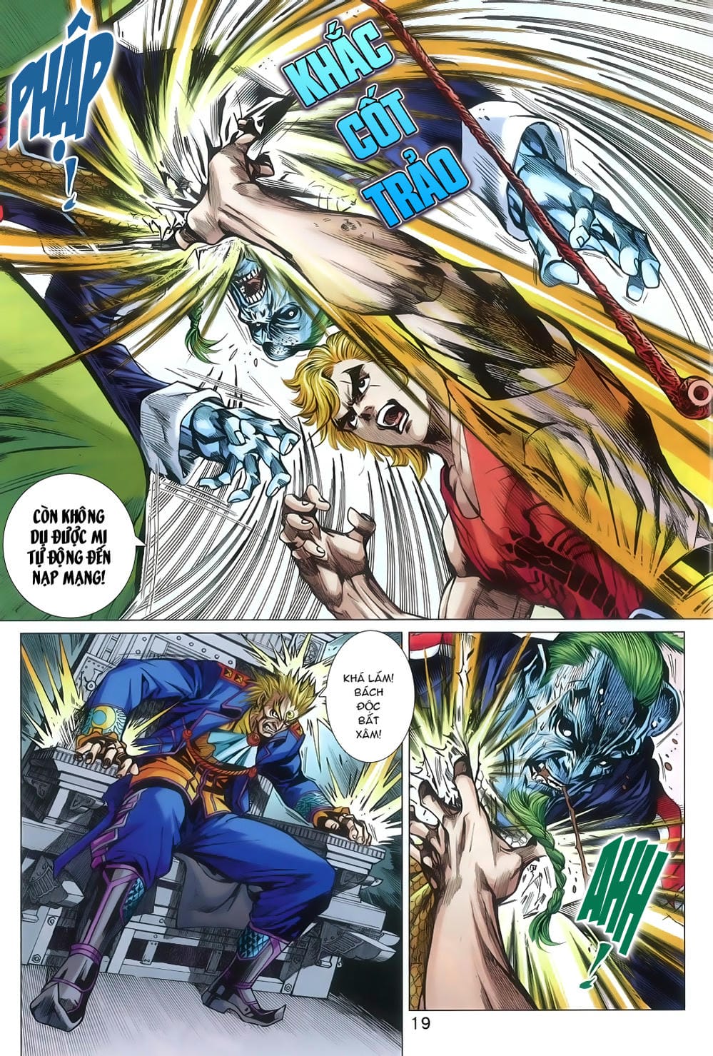 Truyện Tranh Tân Tác Long Hổ Môn trang 4