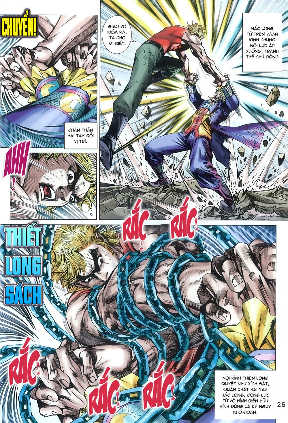 Truyện Tranh Tân Tác Long Hổ Môn trang 4