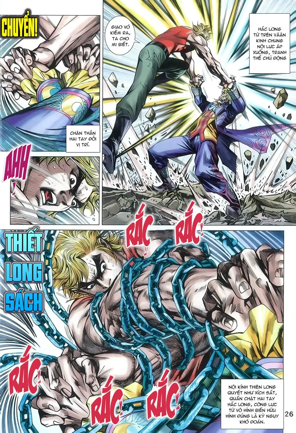 Truyện Tranh Tân Tác Long Hổ Môn trang 4