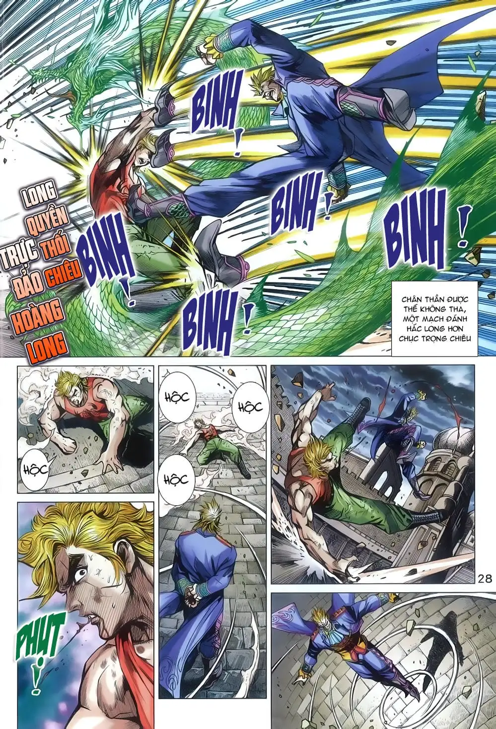 Truyện Tranh Tân Tác Long Hổ Môn trang 4