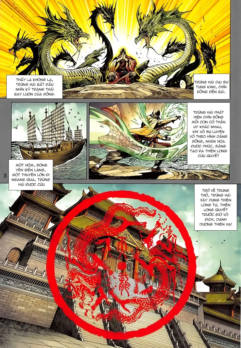 Truyện Tranh Tân Tác Long Hổ Môn trang 4
