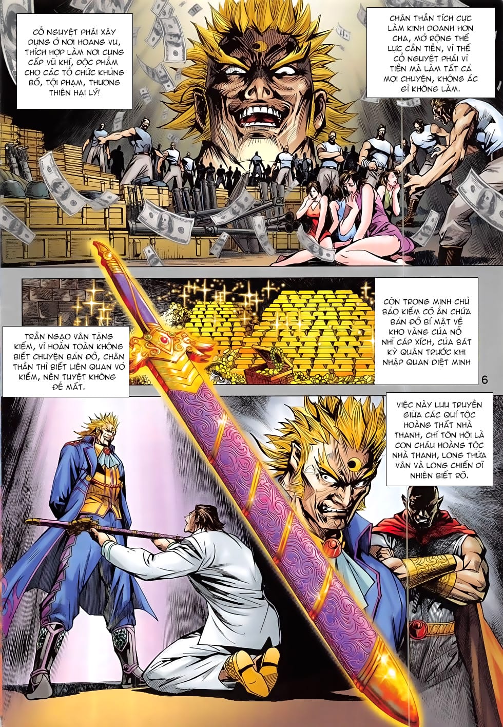 Truyện Tranh Tân Tác Long Hổ Môn trang 4