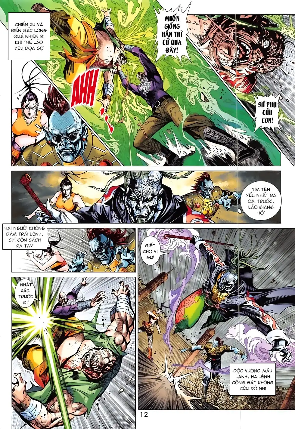 Truyện Tranh Tân Tác Long Hổ Môn trang 4