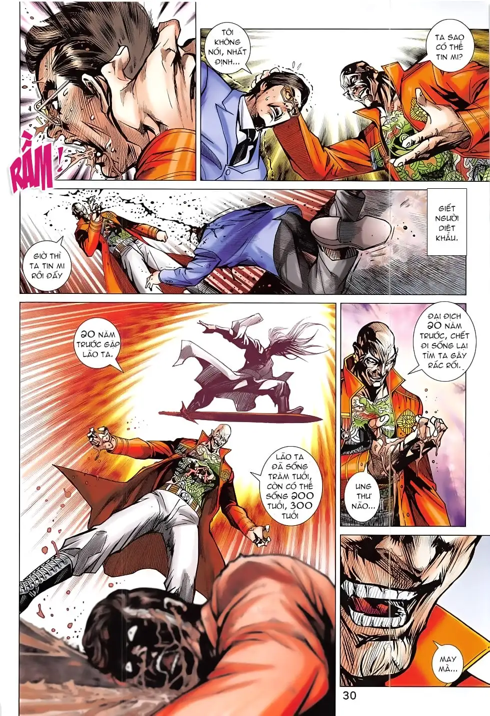 Truyện Tranh Tân Tác Long Hổ Môn trang 4