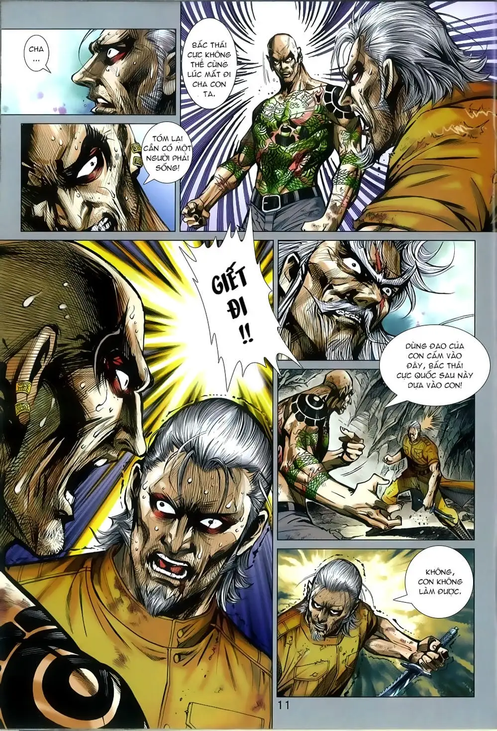 Truyện Tranh Tân Tác Long Hổ Môn trang 4