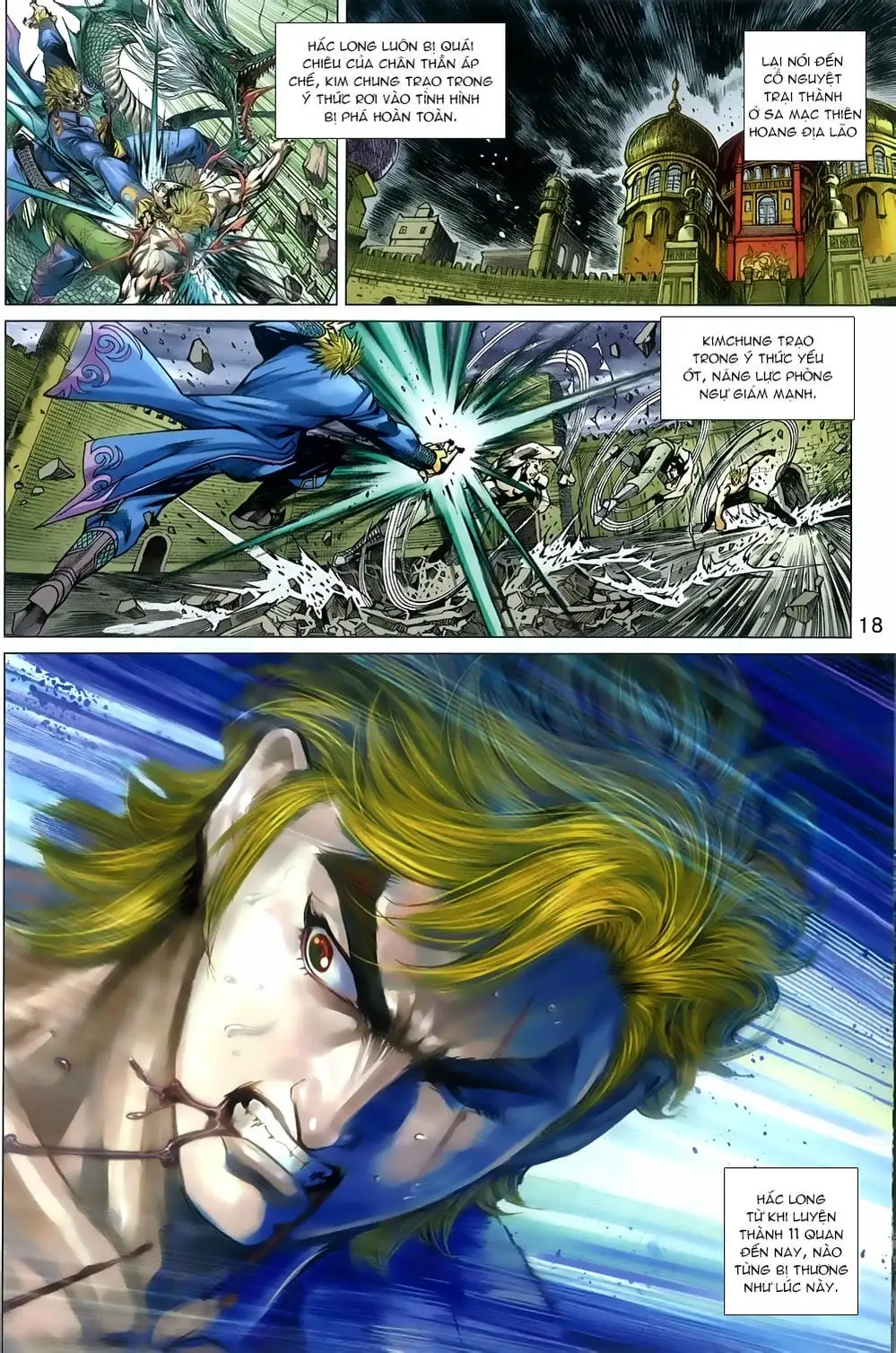 Truyện Tranh Tân Tác Long Hổ Môn trang 4