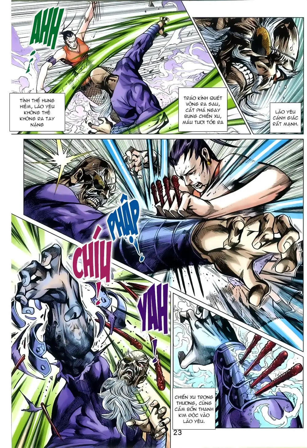 Truyện Tranh Tân Tác Long Hổ Môn trang 4