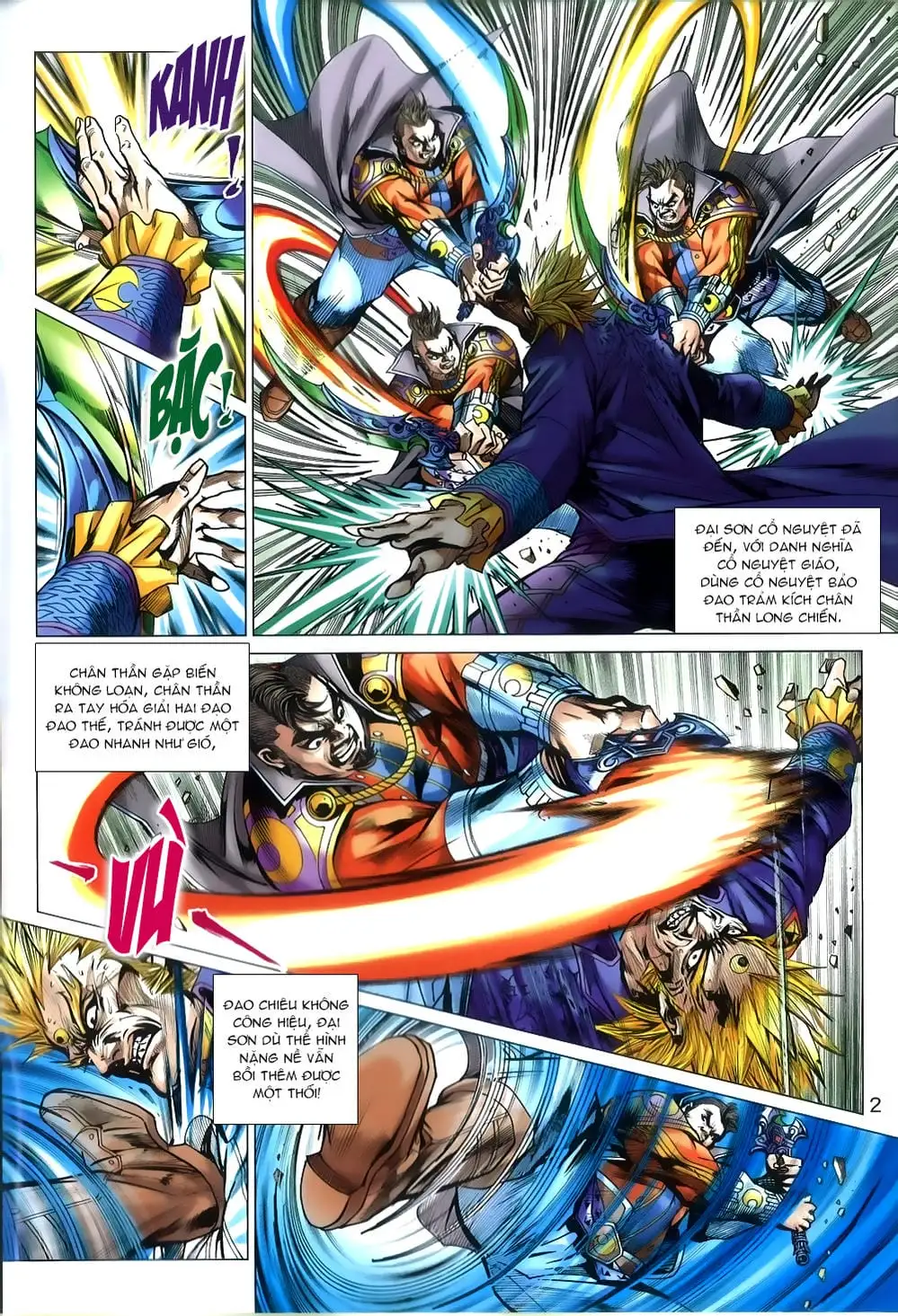 Truyện Tranh Tân Tác Long Hổ Môn trang 4