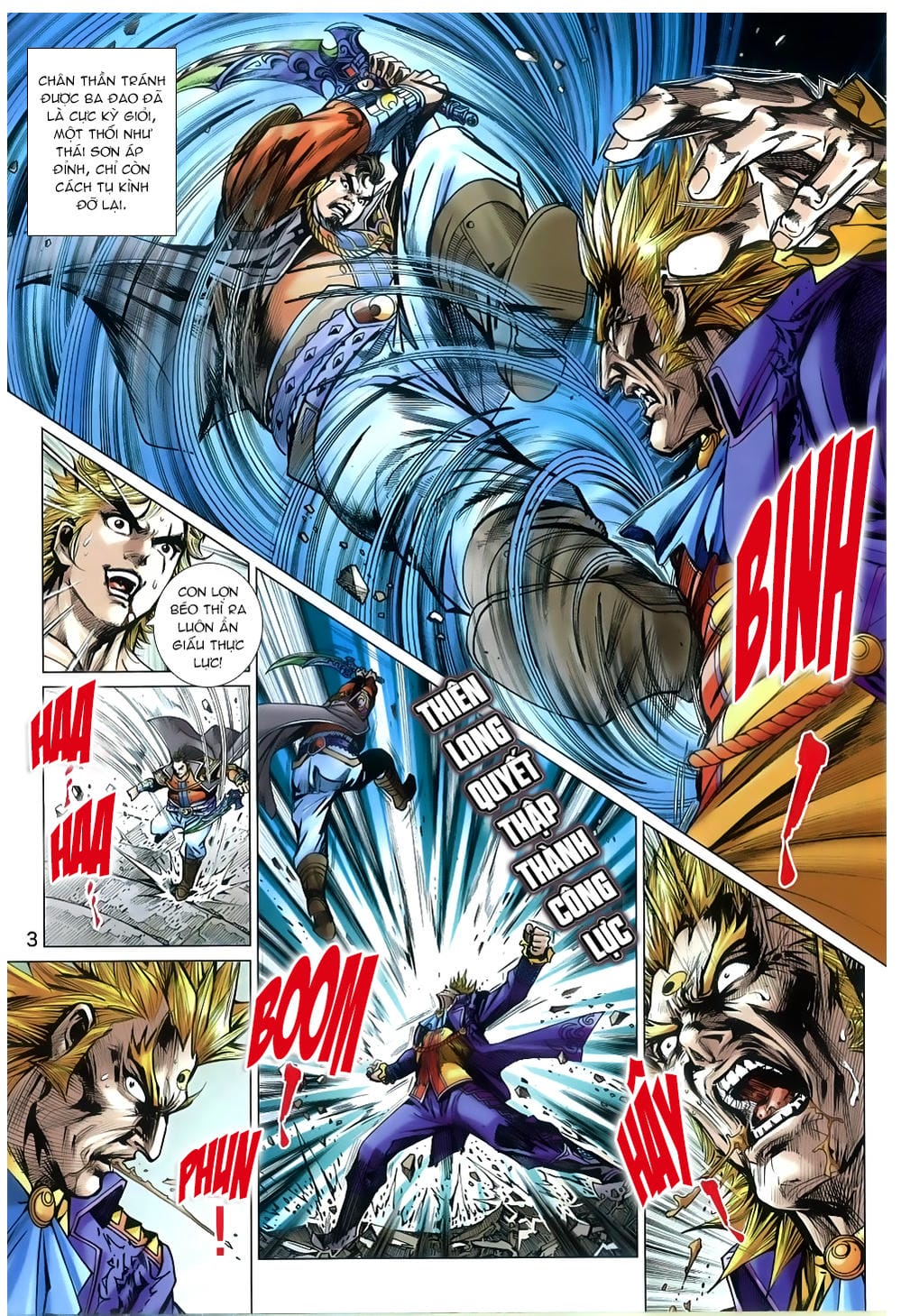 Truyện Tranh Tân Tác Long Hổ Môn trang 4