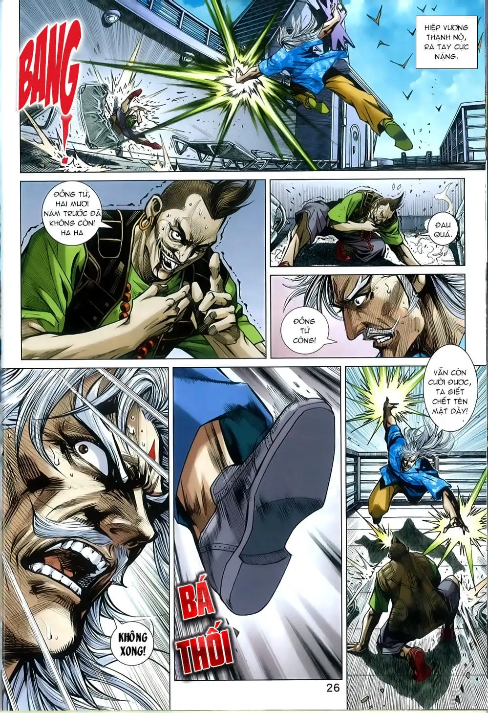 Truyện Tranh Tân Tác Long Hổ Môn trang 4