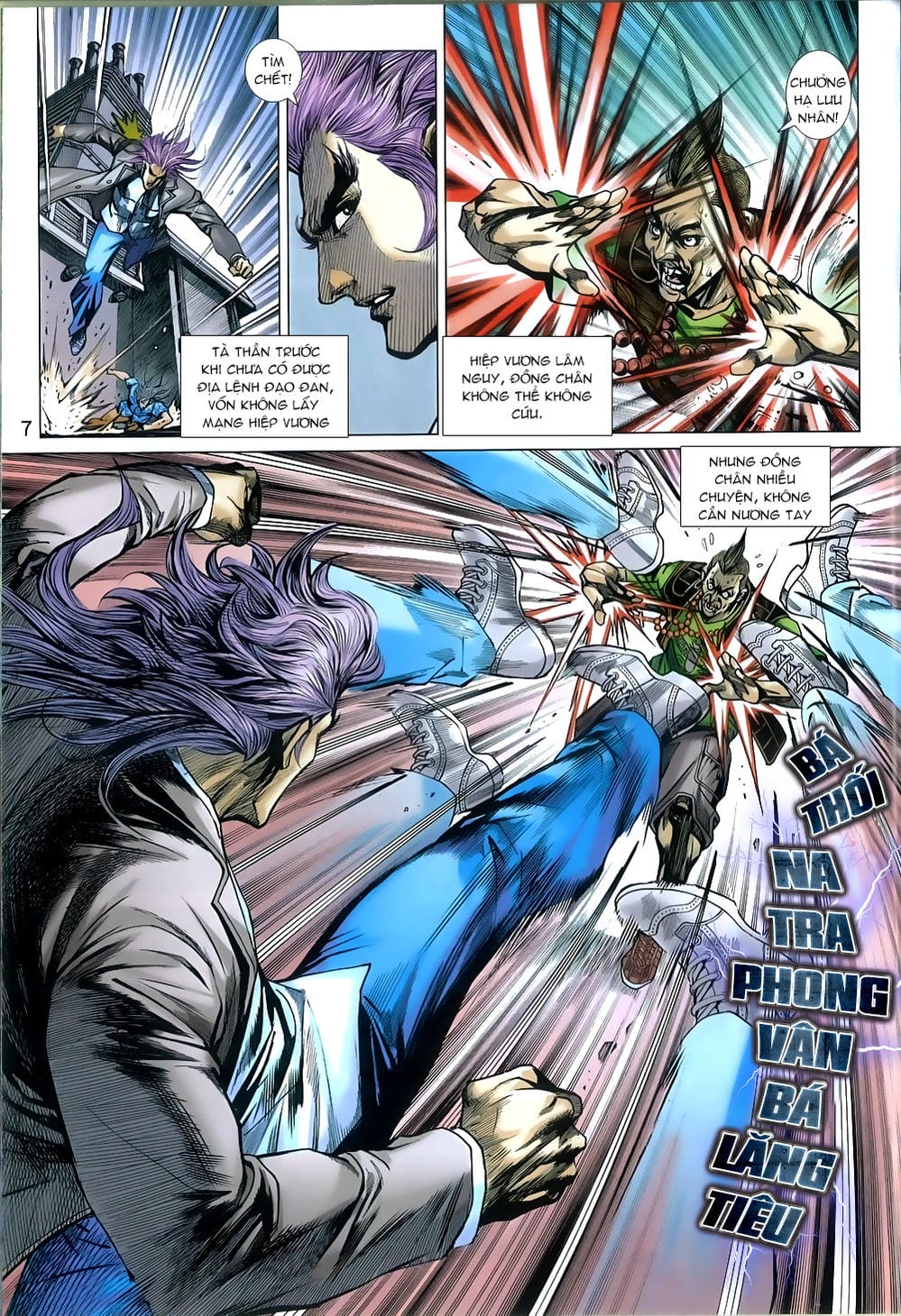 Truyện Tranh Tân Tác Long Hổ Môn trang 4