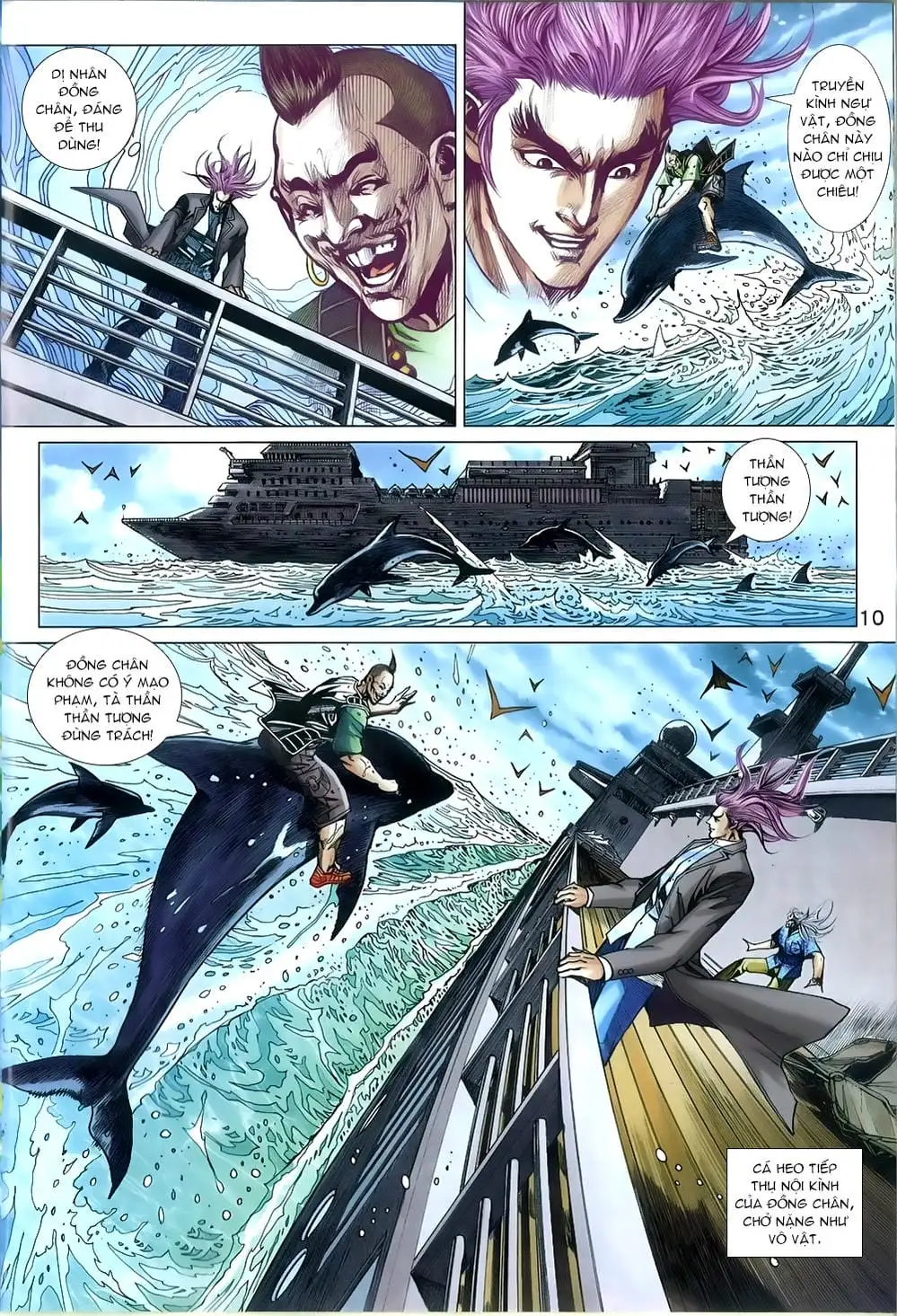 Truyện Tranh Tân Tác Long Hổ Môn trang 4