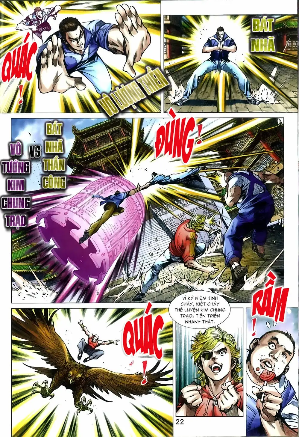 Truyện Tranh Tân Tác Long Hổ Môn trang 4