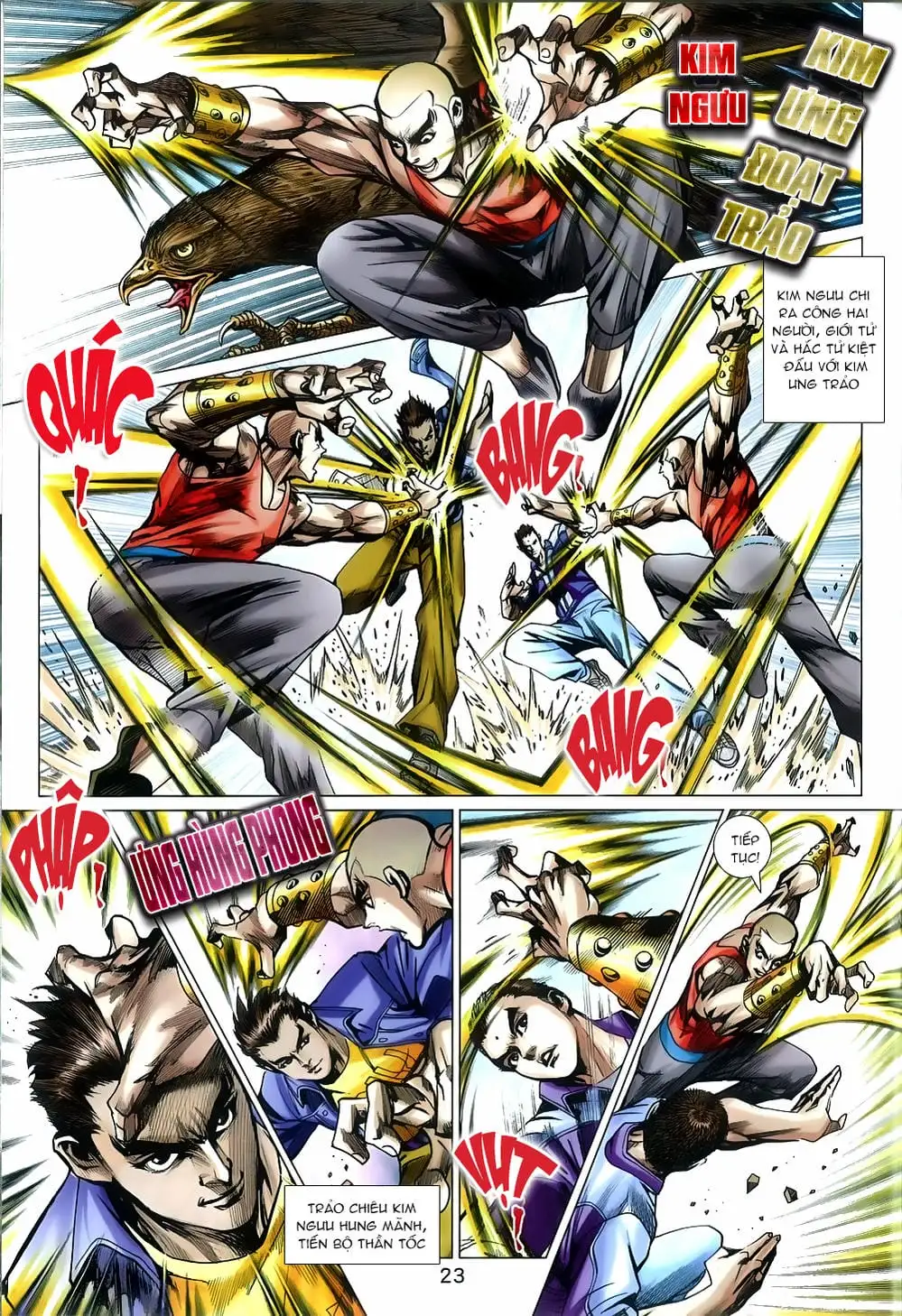 Truyện Tranh Tân Tác Long Hổ Môn trang 4