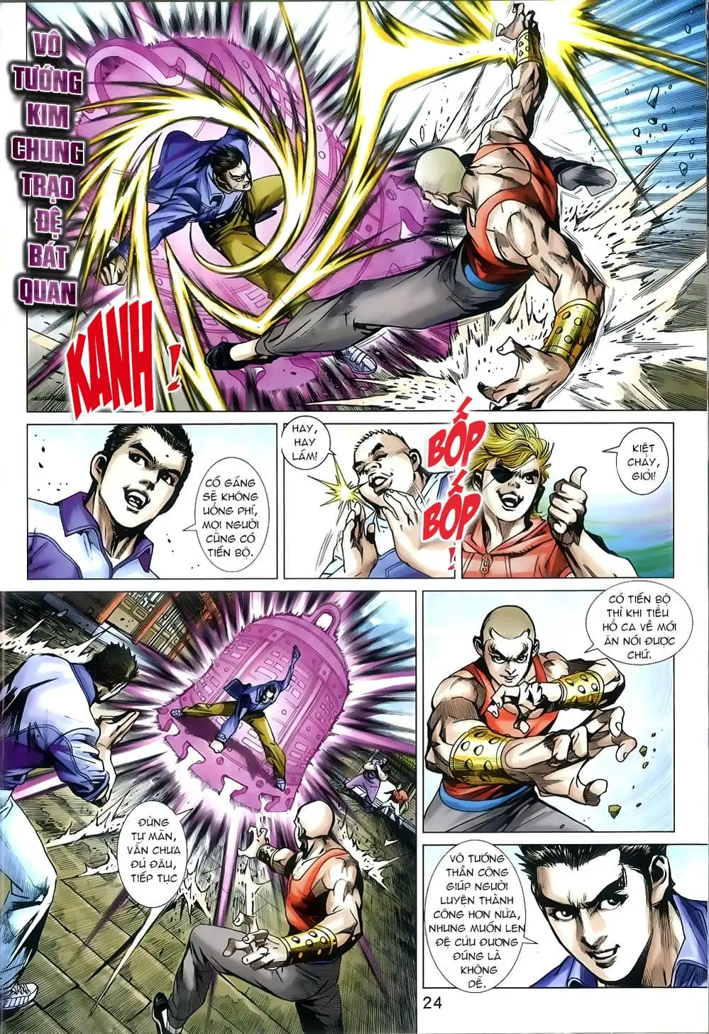 Truyện Tranh Tân Tác Long Hổ Môn trang 4