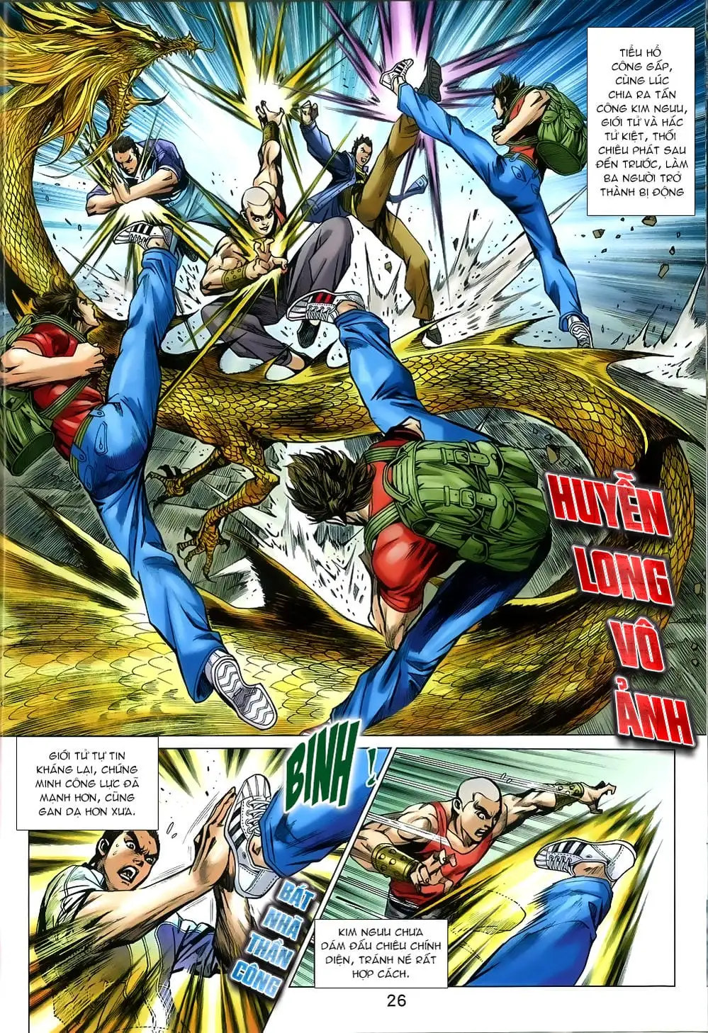 Truyện Tranh Tân Tác Long Hổ Môn trang 4