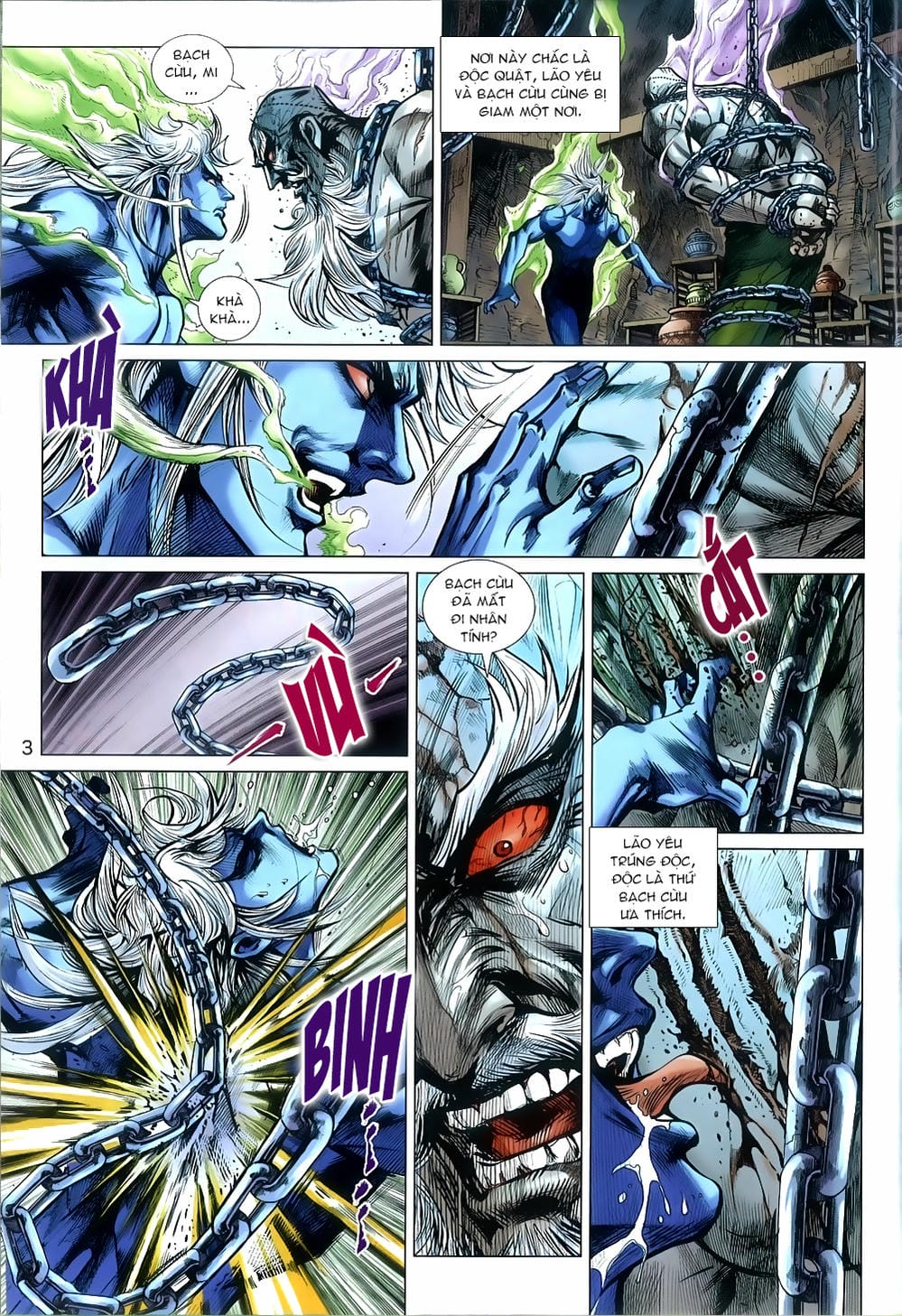 Truyện Tranh Tân Tác Long Hổ Môn trang 4