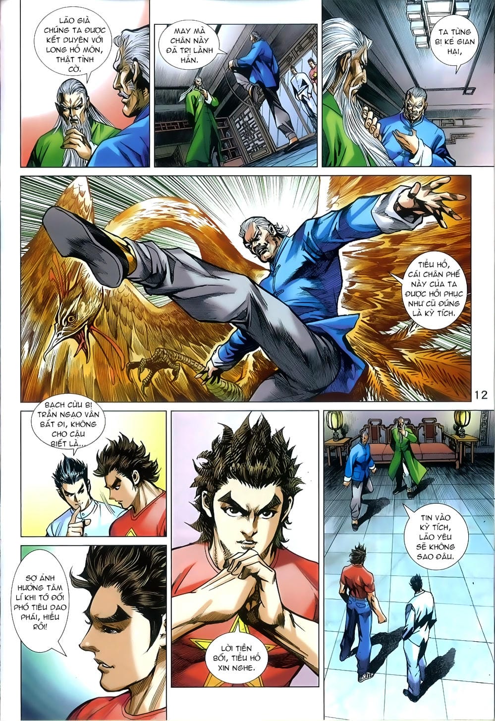 Truyện Tranh Tân Tác Long Hổ Môn trang 4