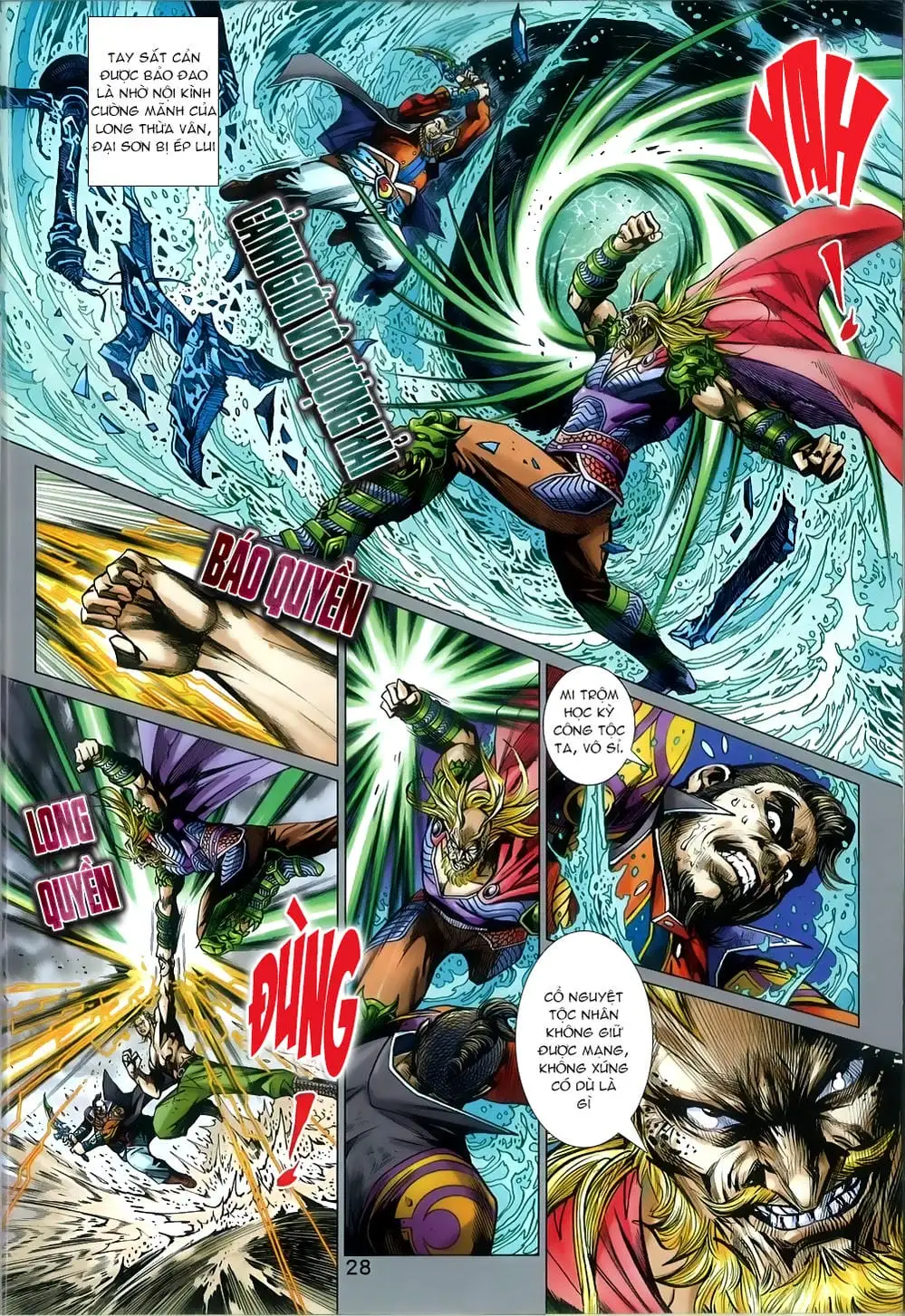 Truyện Tranh Tân Tác Long Hổ Môn trang 4