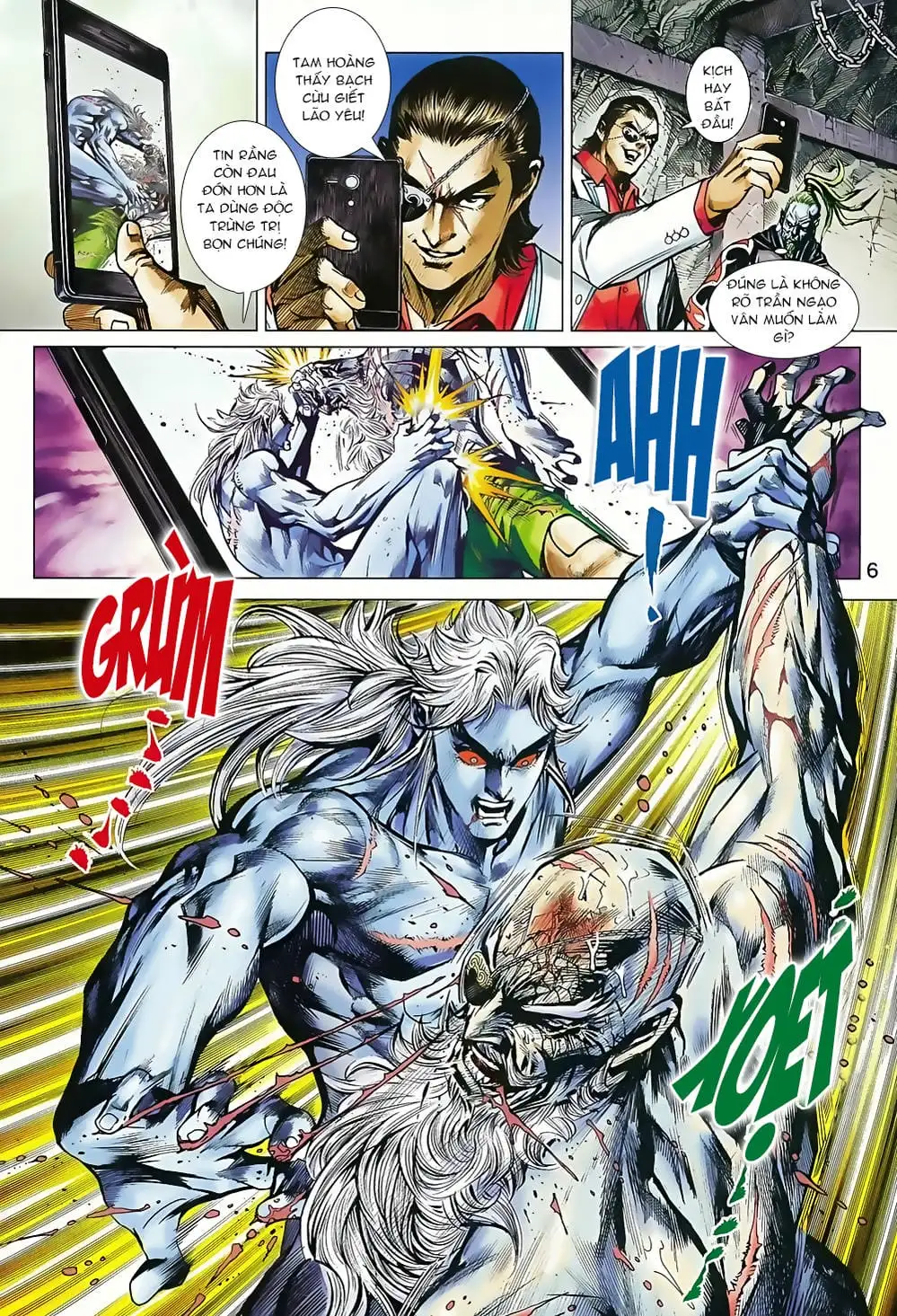 Truyện Tranh Tân Tác Long Hổ Môn trang 4