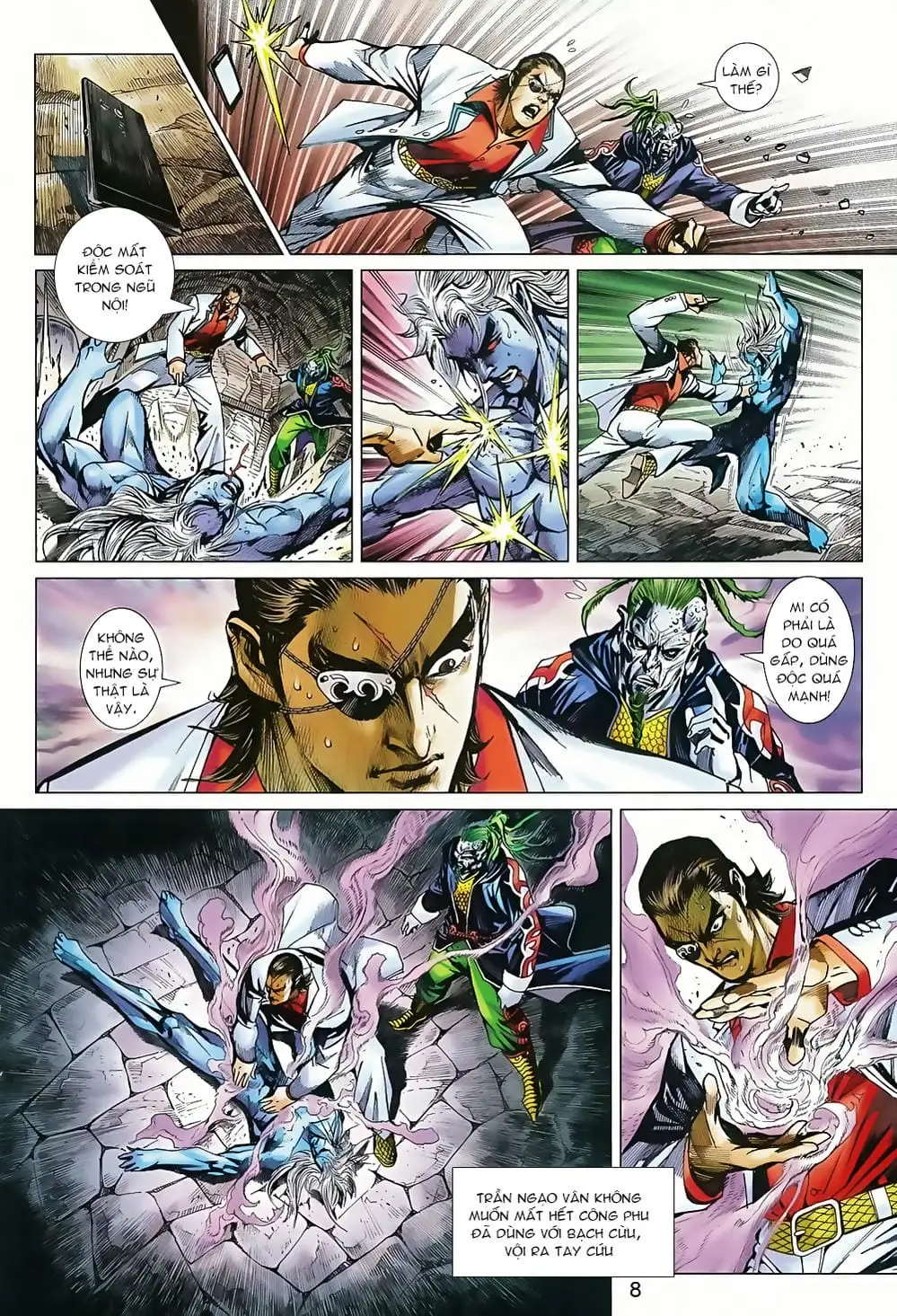 Truyện Tranh Tân Tác Long Hổ Môn trang 4