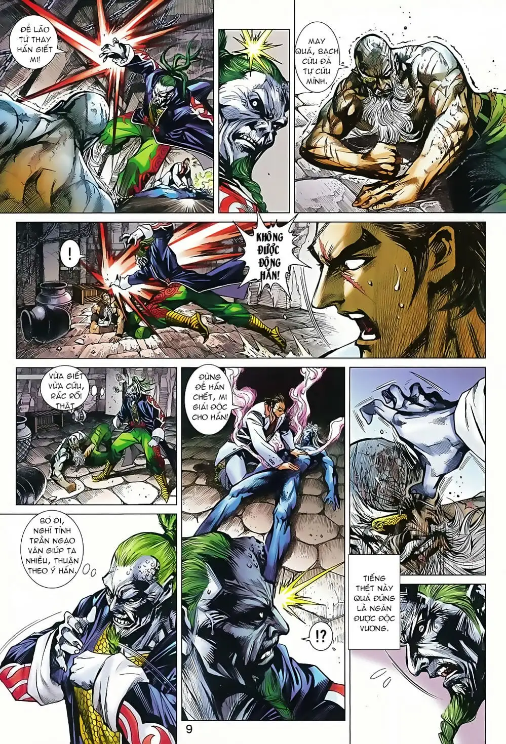 Truyện Tranh Tân Tác Long Hổ Môn trang 4