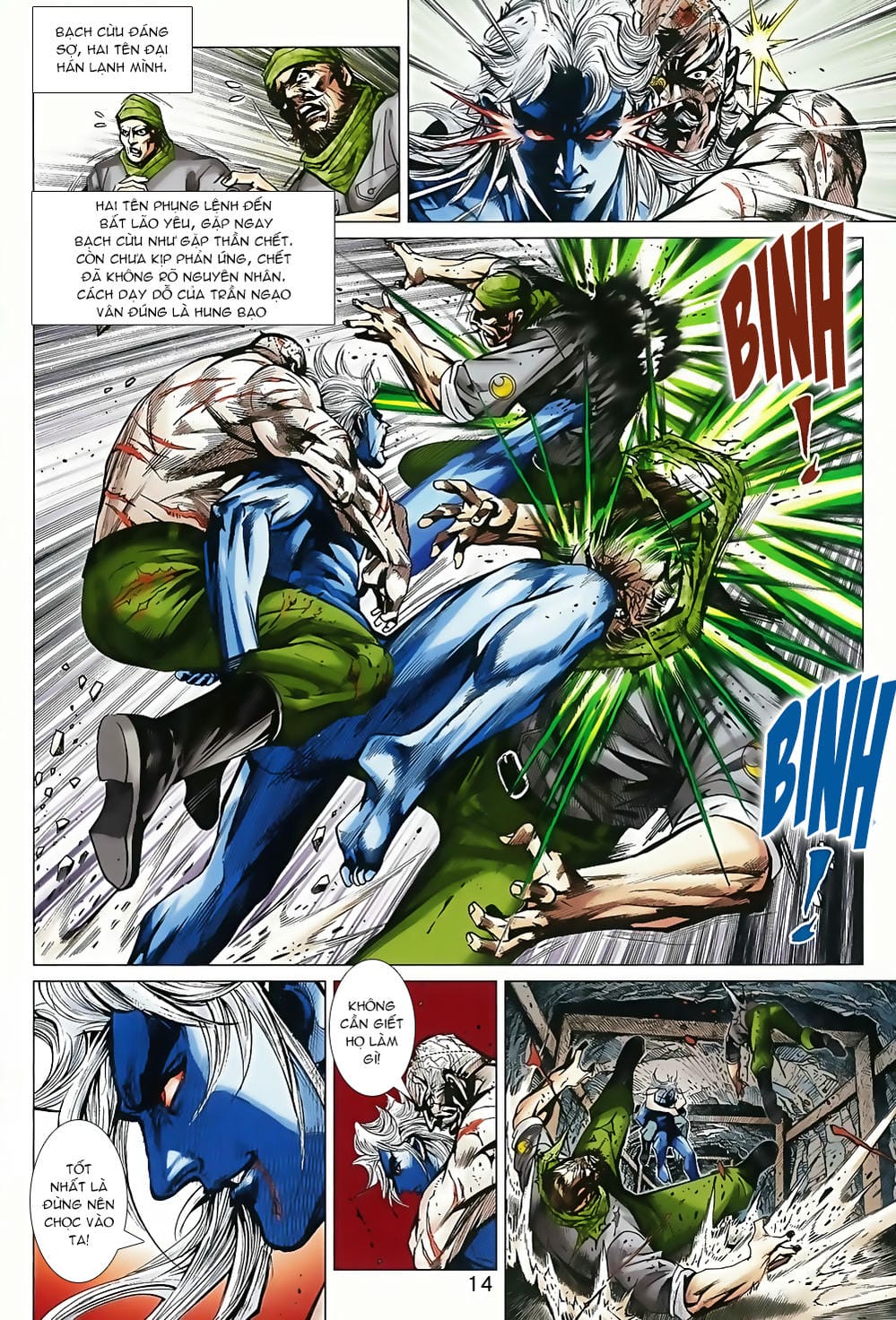 Truyện Tranh Tân Tác Long Hổ Môn trang 4