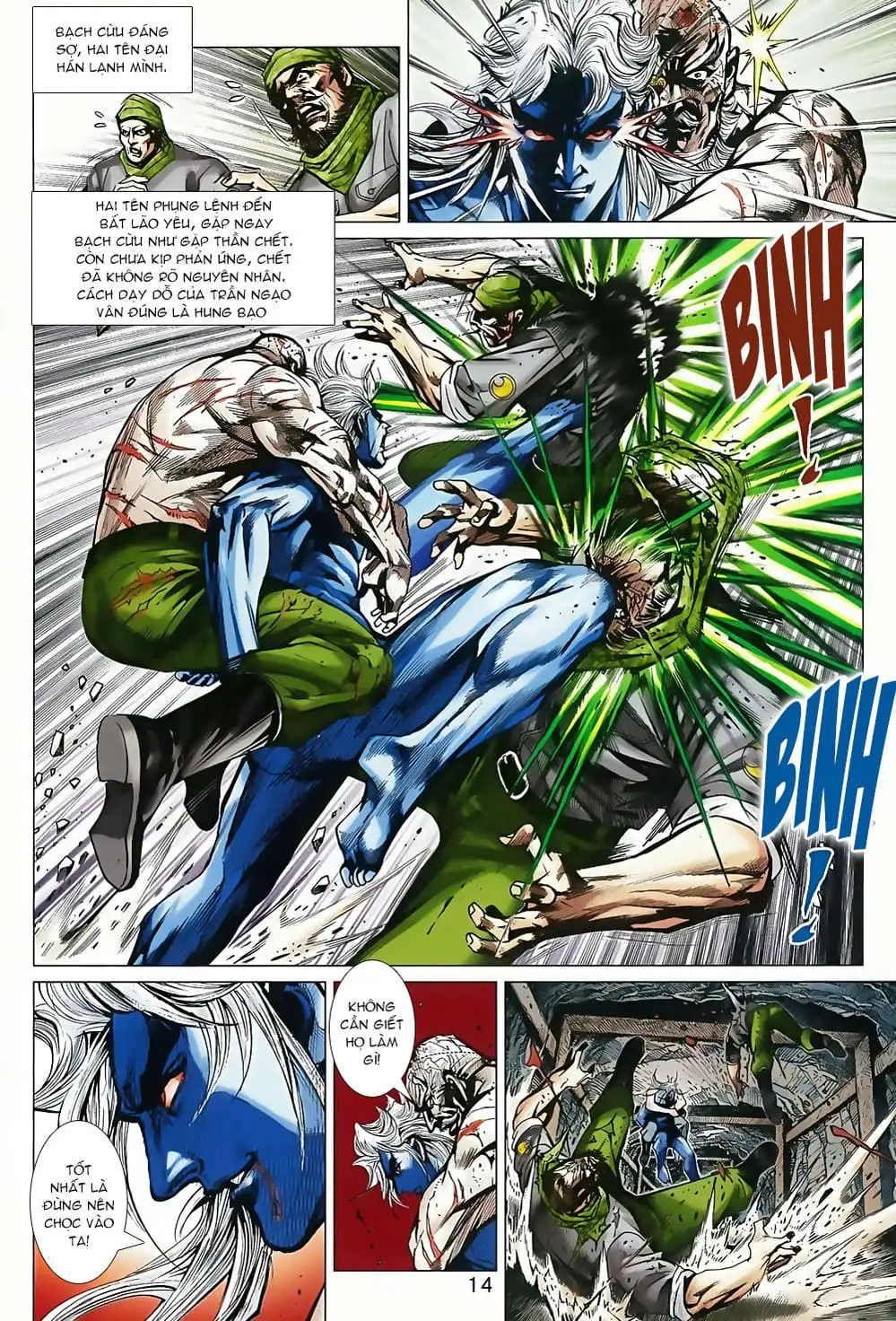 Truyện Tranh Tân Tác Long Hổ Môn trang 4