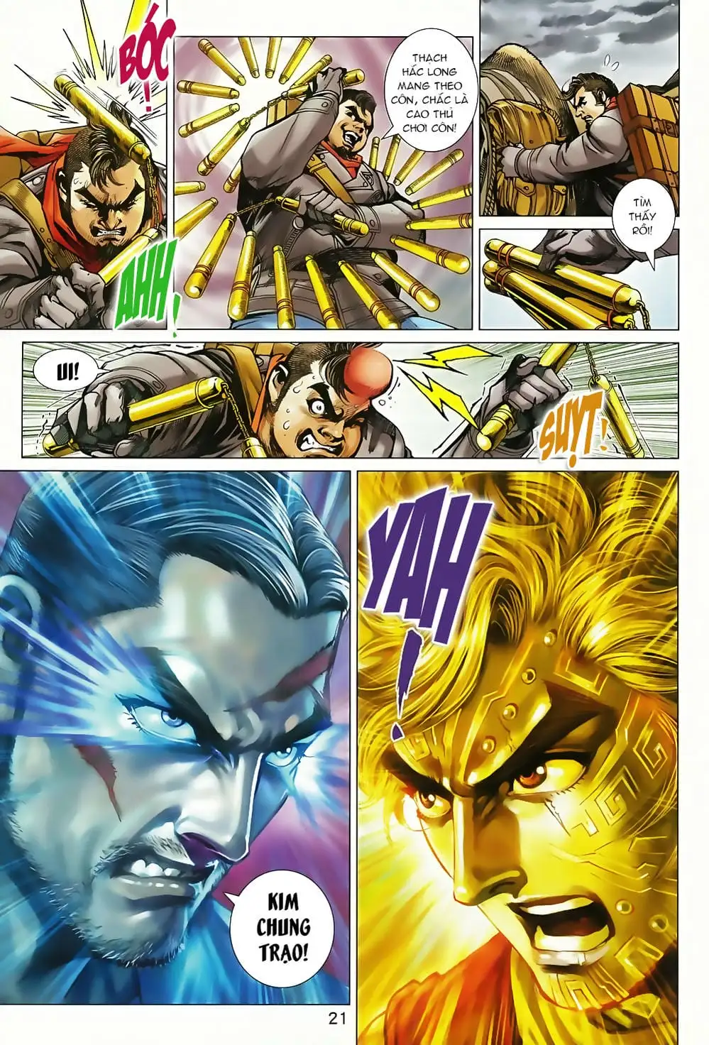 Truyện Tranh Tân Tác Long Hổ Môn trang 4