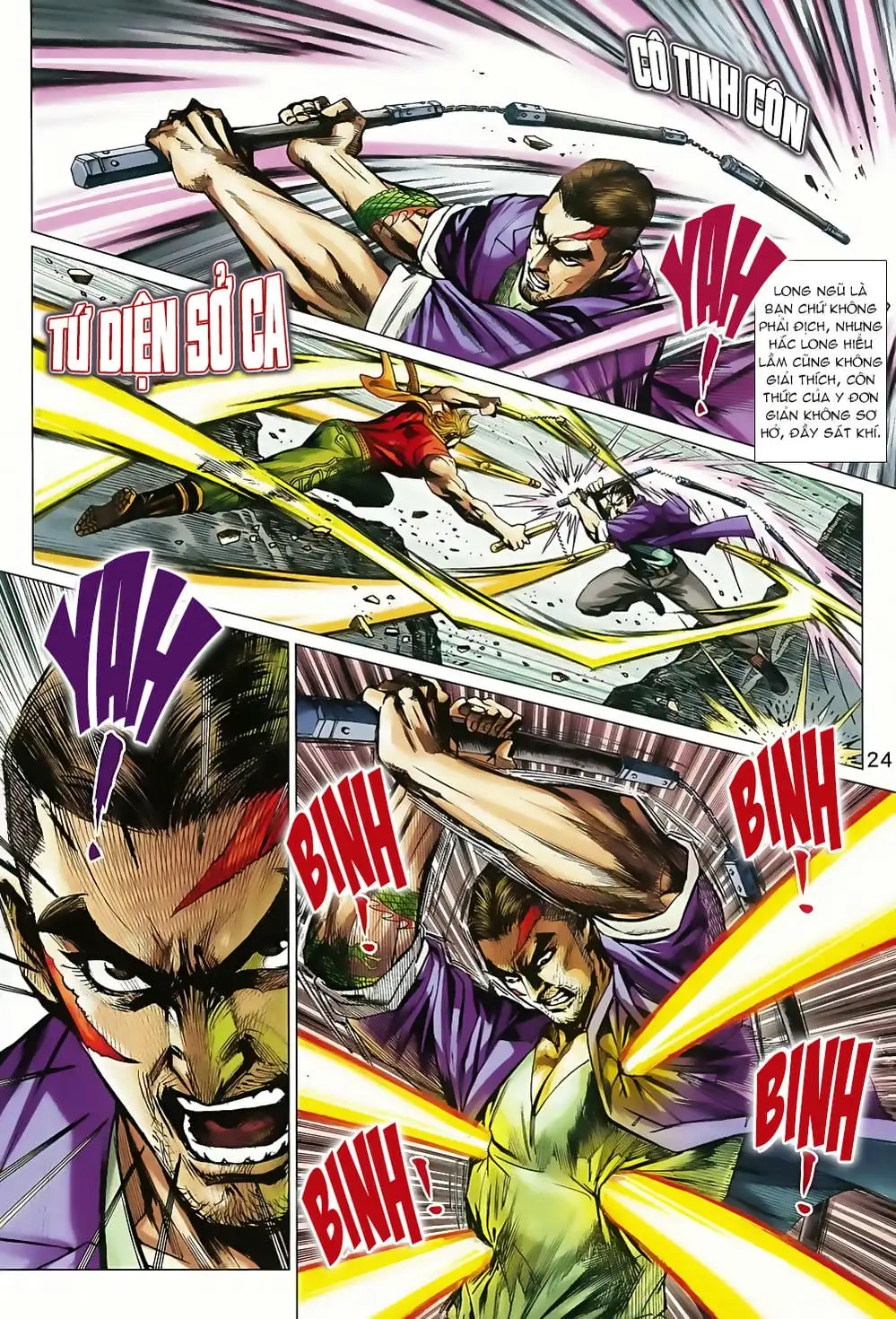 Truyện Tranh Tân Tác Long Hổ Môn trang 4