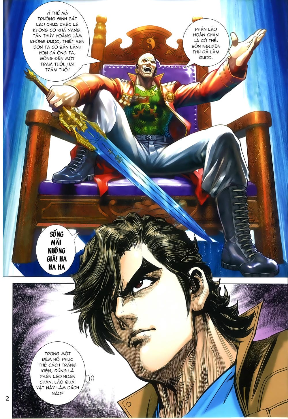 Truyện Tranh Tân Tác Long Hổ Môn trang 4